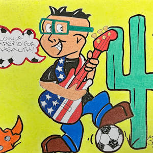 Swallow a Jalapeño by Arnoldo Juarez