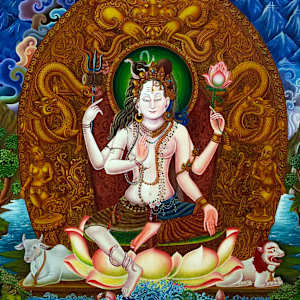 Ardhanarishwara by Mahesh Dongal