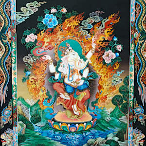 Dancing Ganesh by Indra Simkhwala