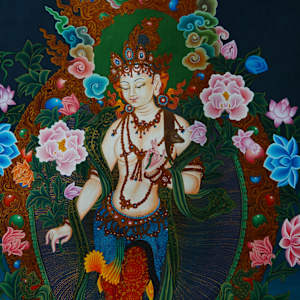 Standing White Tara by Sundar Simkhwala 