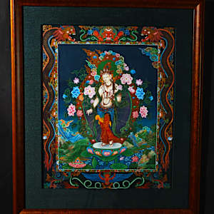 Standing White Tara by Sundar Simkhwala 