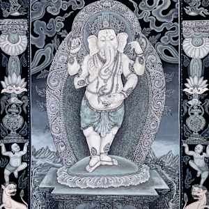 Standing Ganesh by Kishor