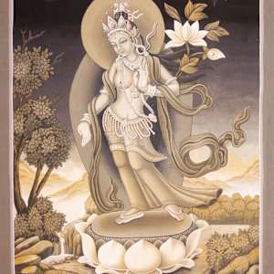 Standing Tara by Ratna Gopal Simkhwala, Rojina Simkhwala