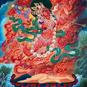 Vajrayogini by Navin Chitrakar