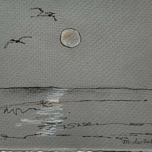 Moonset I, Treasure Island by M. de Soleil, Image 2.