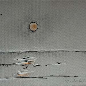 Moonset  IV, Treasure Island by M. de Soleil, Image 1.