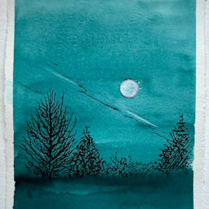 Winter Moonset II by M. de Soleil, Image 1.