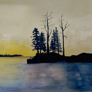 Lake Blaine by Jeanette Perez