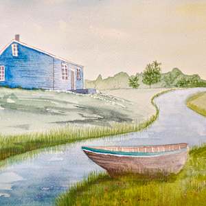 The Summer Cottage by Jeanette Perez