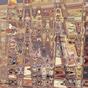 Klimt Wave 4 by Ellen Gaube 