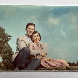 Mom and Dad ca. 1950 by Ellen Gaube