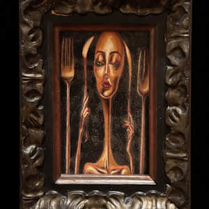 "Petite Appetite: golden girl No. 1" by O. KAYA, Image 3.