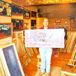 Picture of artist Larry Bissonnette 