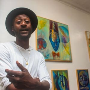 Picture of artist Glenn St. Patrick