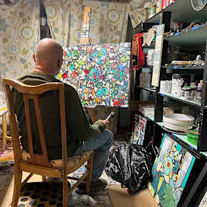 Picture of artist Larry Hulburt