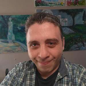 Picture of artist Michael Athanasius Hanna