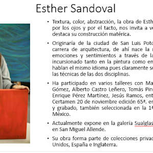 Picture of artist Esther Sandoval
