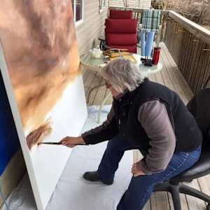 Picture of artist Suzanne Barrow (1951-2025)