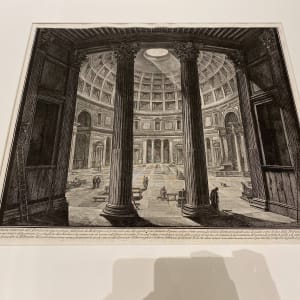 Veduta interna del Panteon (Interior view of the Pantheons) by Giovanni Battista Piranesi 