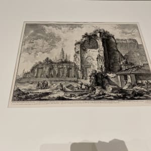 Veduta degli avanzi di due Triclini che appartenevano alla Casa aurea di Nerone..., (Ruins of two triclinii which belonged to the Golden House) by Giovanni Battista Piranesi 