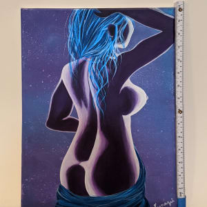 Blue and Purple Woman* by Luna (Stephanie) Vi 