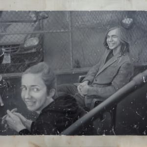 Untitled (Found: Victory Park, Manchester, New Hampshire - 6 January 2016), diptych, panel 1 by Brian Bishop