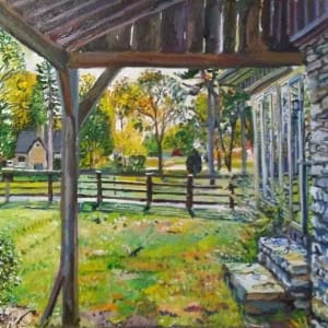 Artists Cottage, Keeneland by Melissa Scott-Miller