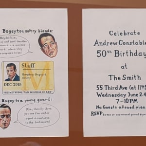 50th Birthday invitation by Andy ZZconstable