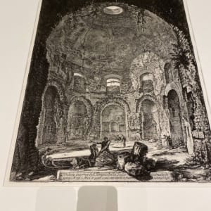 Veduta interna del Tempio della Tosse... (Interior view of the Tempio della Tosse) by Giovanni Battista Piranesi 