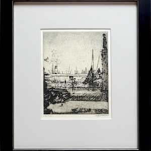 New York Shipyards by Clifford Addams (1876 – 1942)