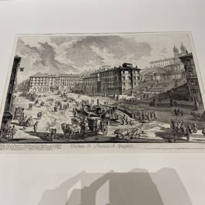 Veduta di Piazza Spagna (View of the Piazza di Spagna) by Giovanni Battista Piranesi 