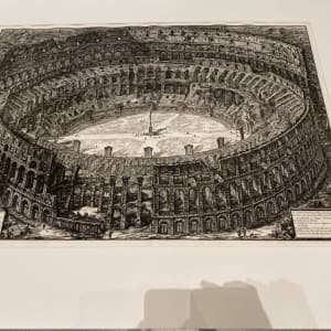 Veduta dell'Anfiteatro Flavio detto il Colosseo, (View of the Colosseum) by Giovanni Battista Piranesi 
