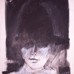 Woman in Black Hat by Frank Creech