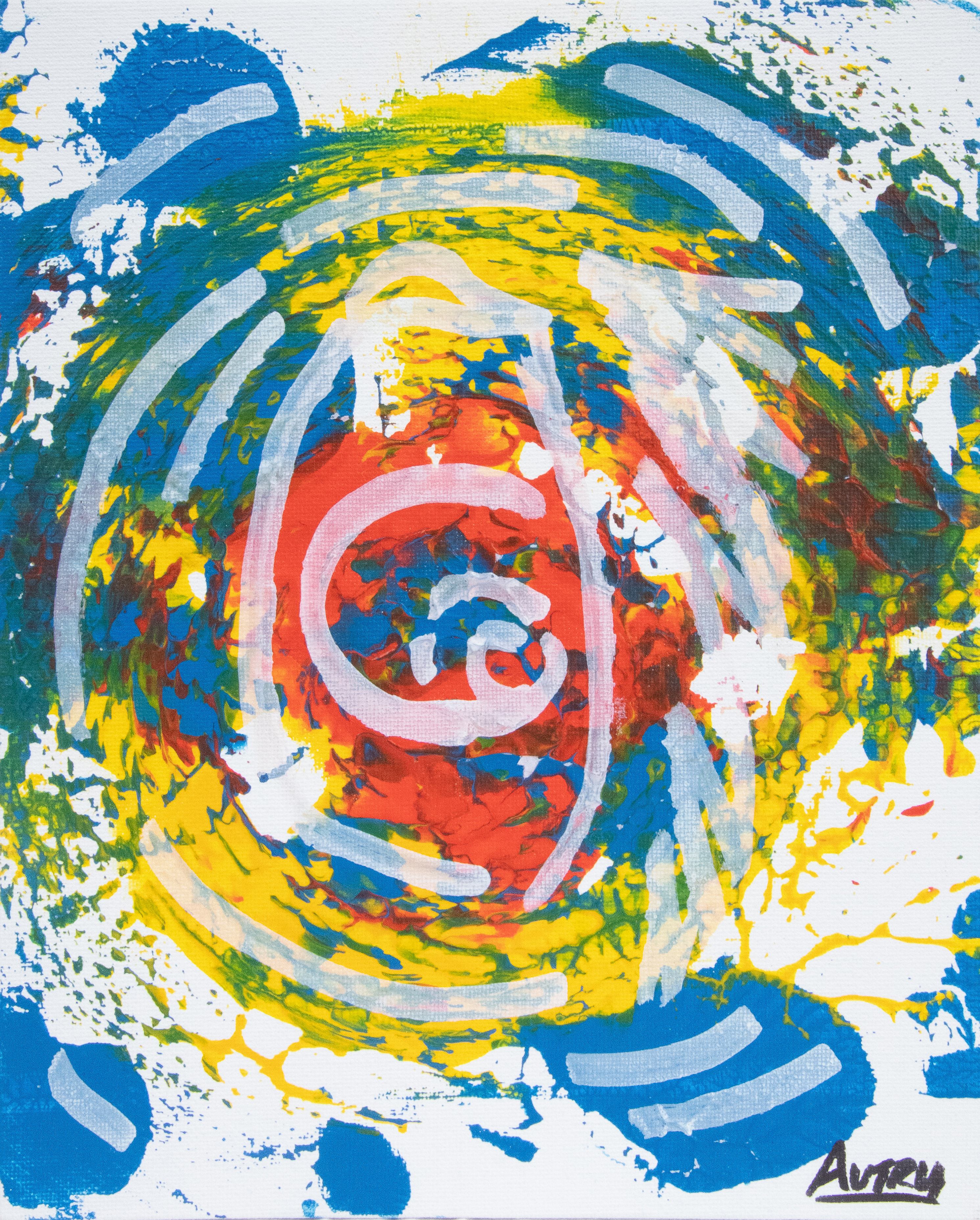 Eye Over Abstracted Back