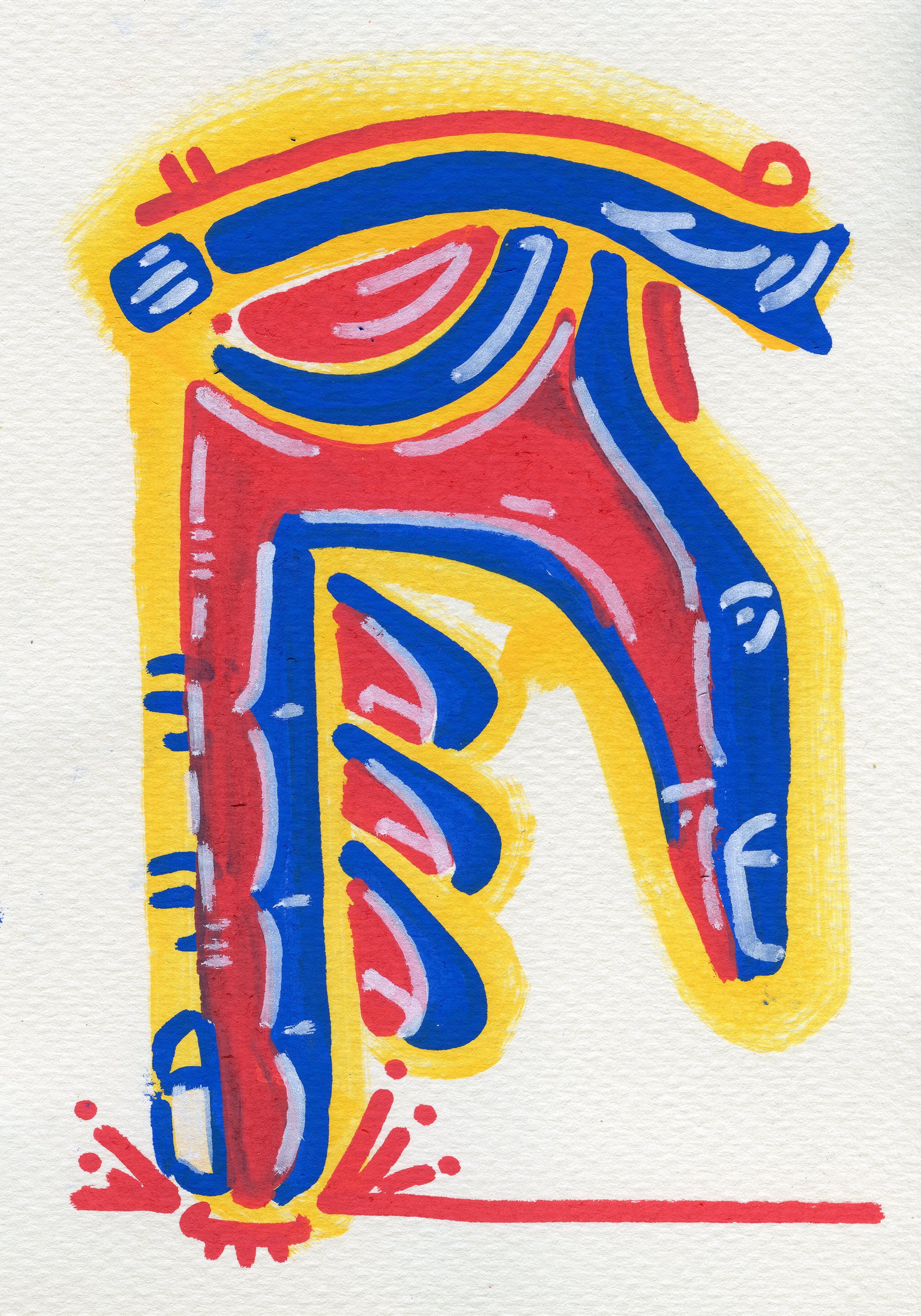 The Line (After Guston)