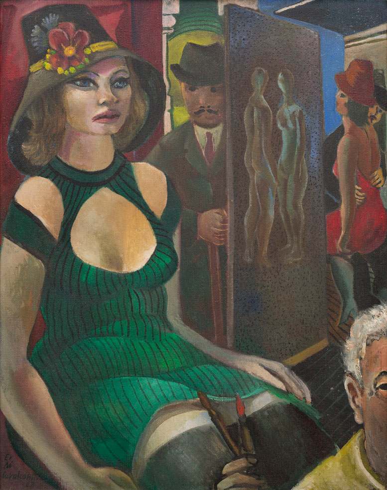 Emiliano Di Cavalcanti - Prostíbulo e auto-retrato