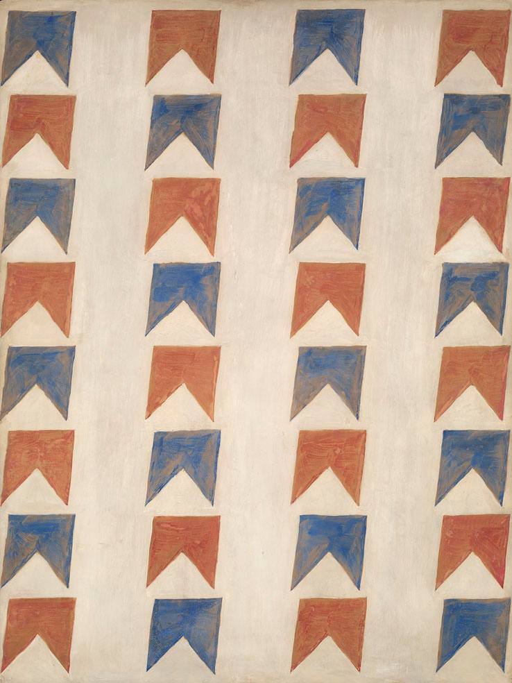 Alfredo Volpi - Sem título início déc. 1960