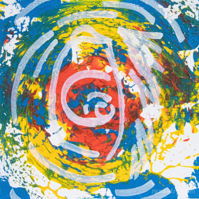 Eye Over Abstracted Back